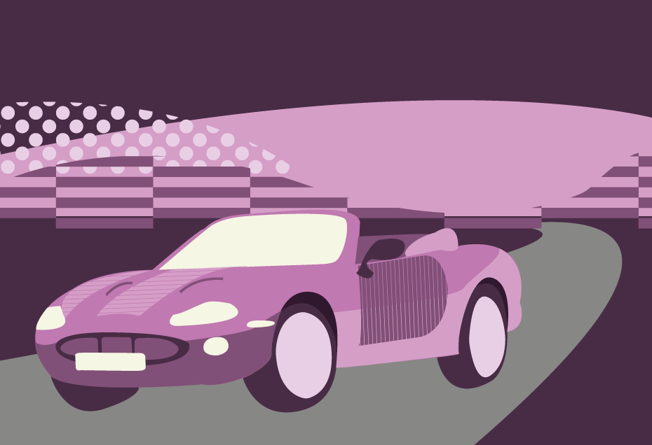 Jaguar XK8 illustration
