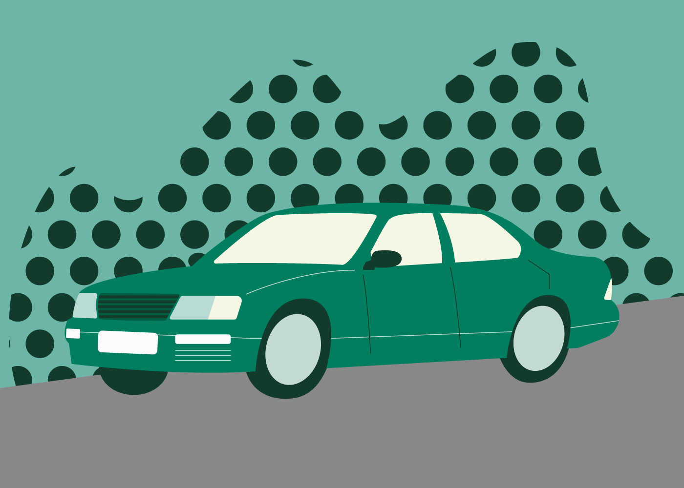 Lexus LS 400 illustration