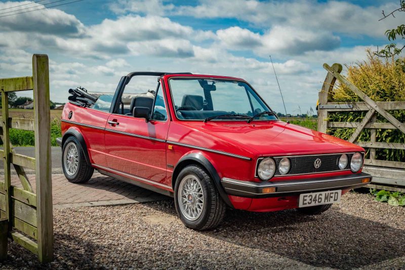 VW Golf Clipper convertible