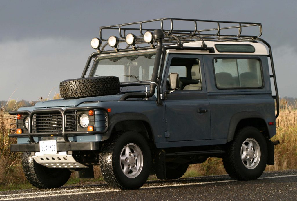 Modified Land Rover Defender 90