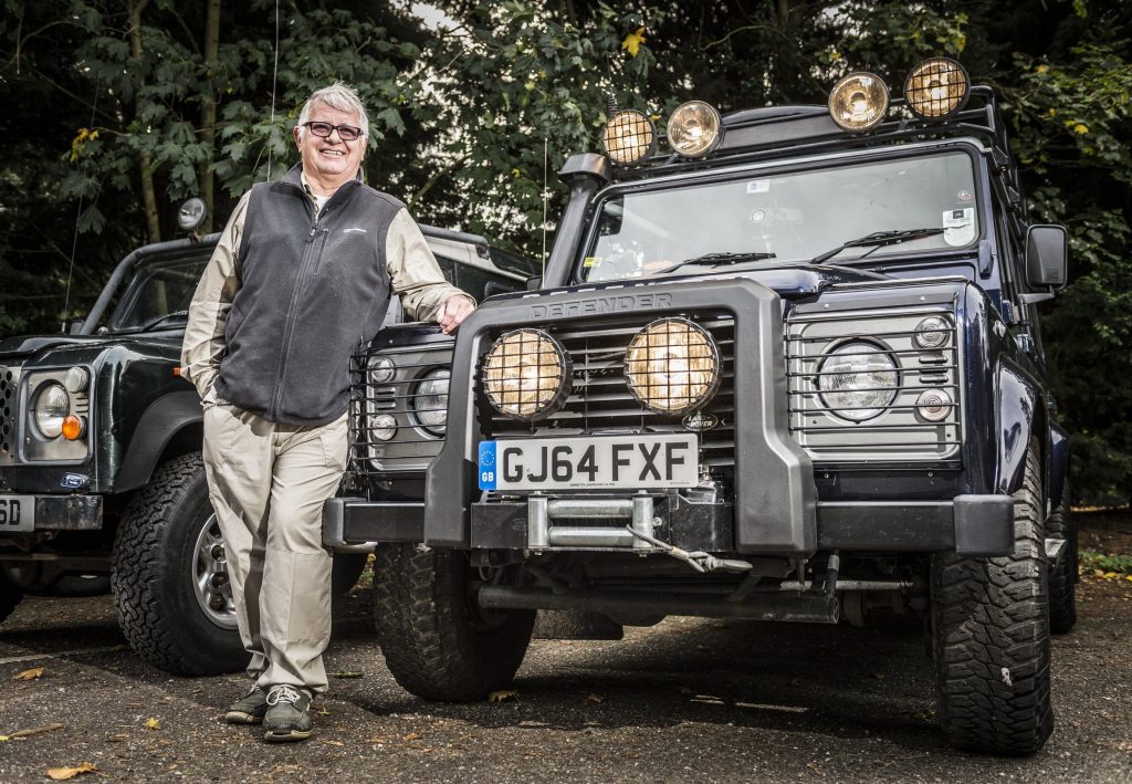 And another great thing about Land Rovers... Adrian Flux