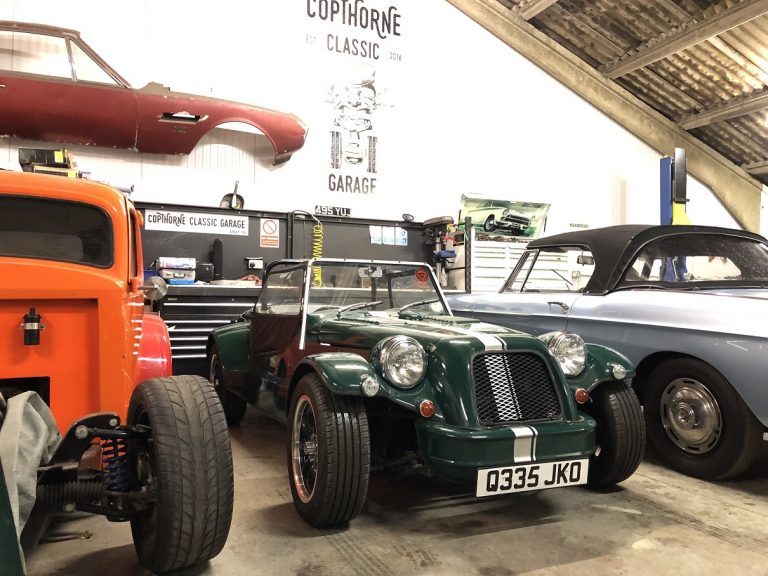 Old Dutton kit car 'as comfortable on route to Tesco as it is at a