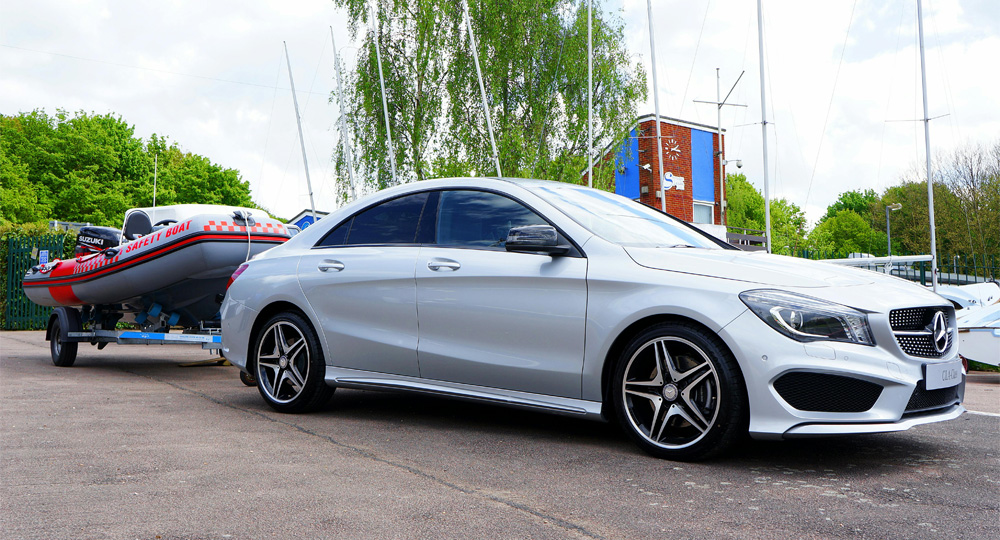 Mercedes Towing Trailer