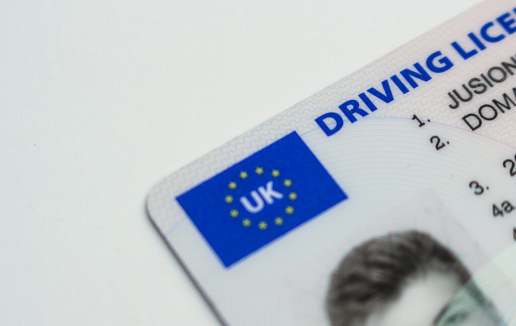 UK driving license 