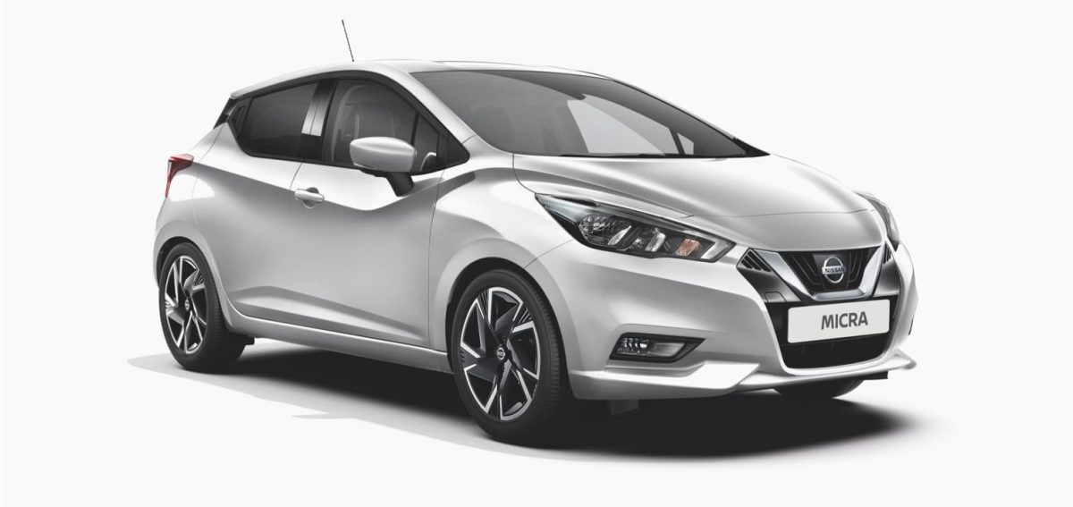 Image of silver Nissan Micra